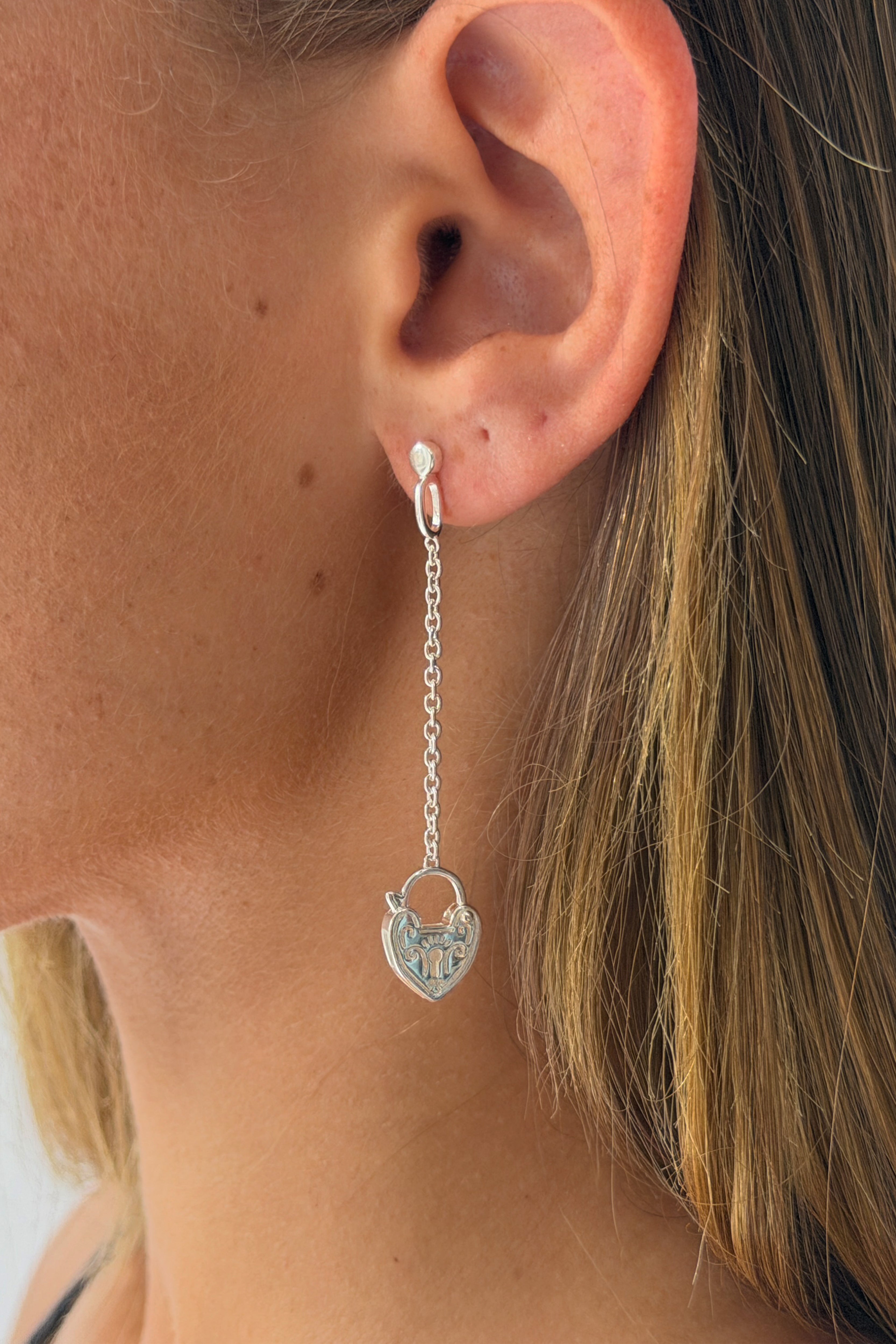 Gia Earrings - Silver