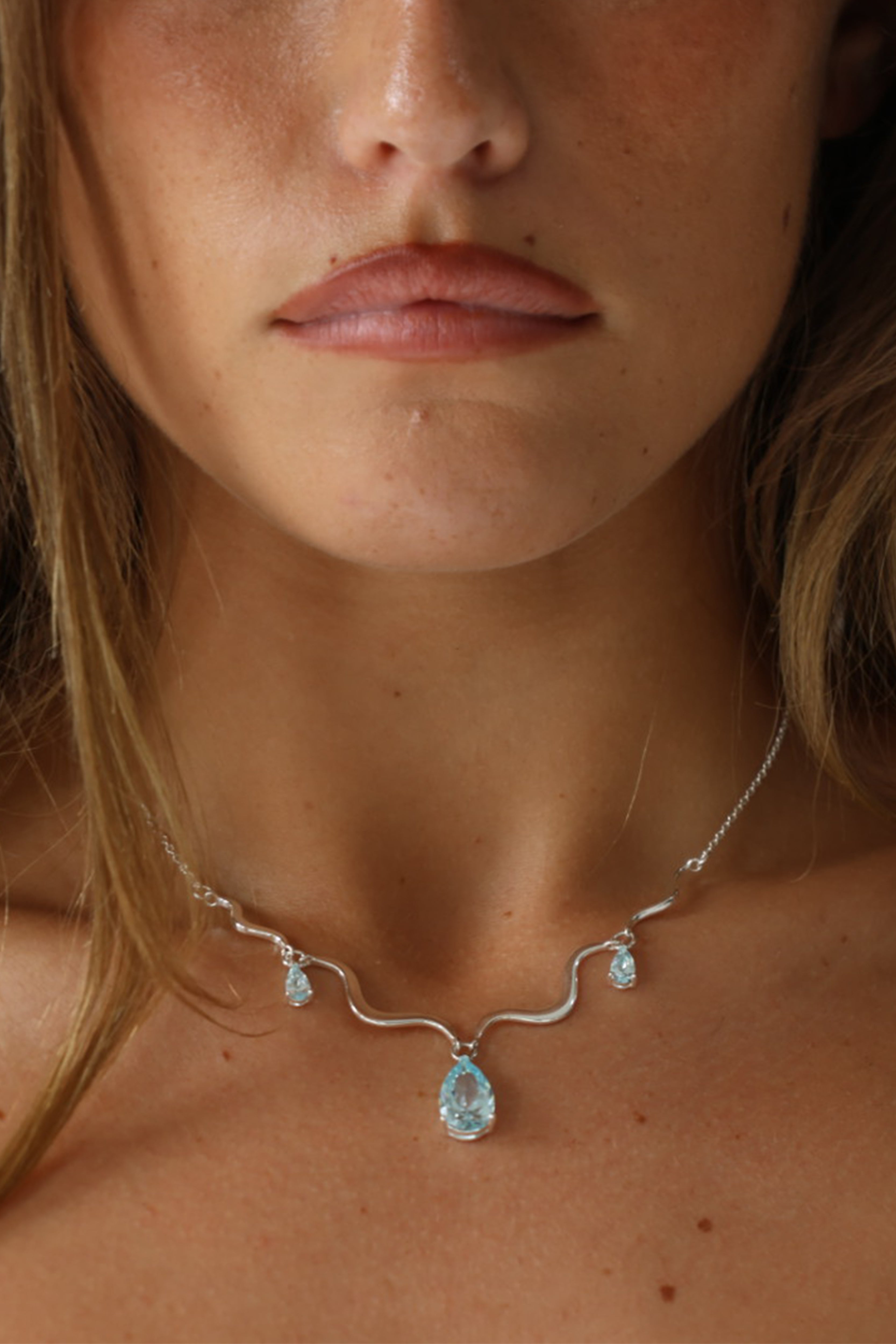 Tina Necklace - Silver