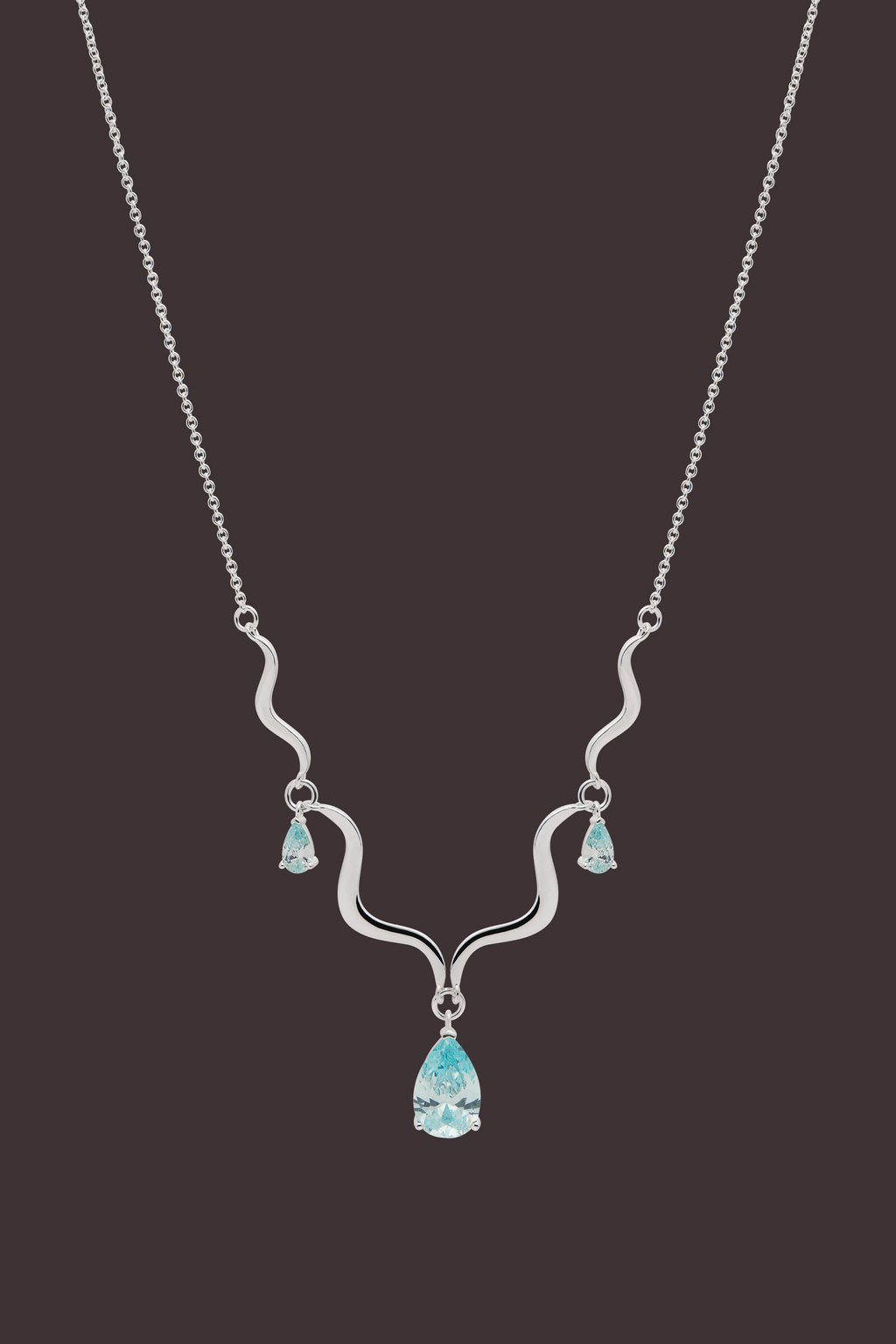 Tina Necklace - Silver