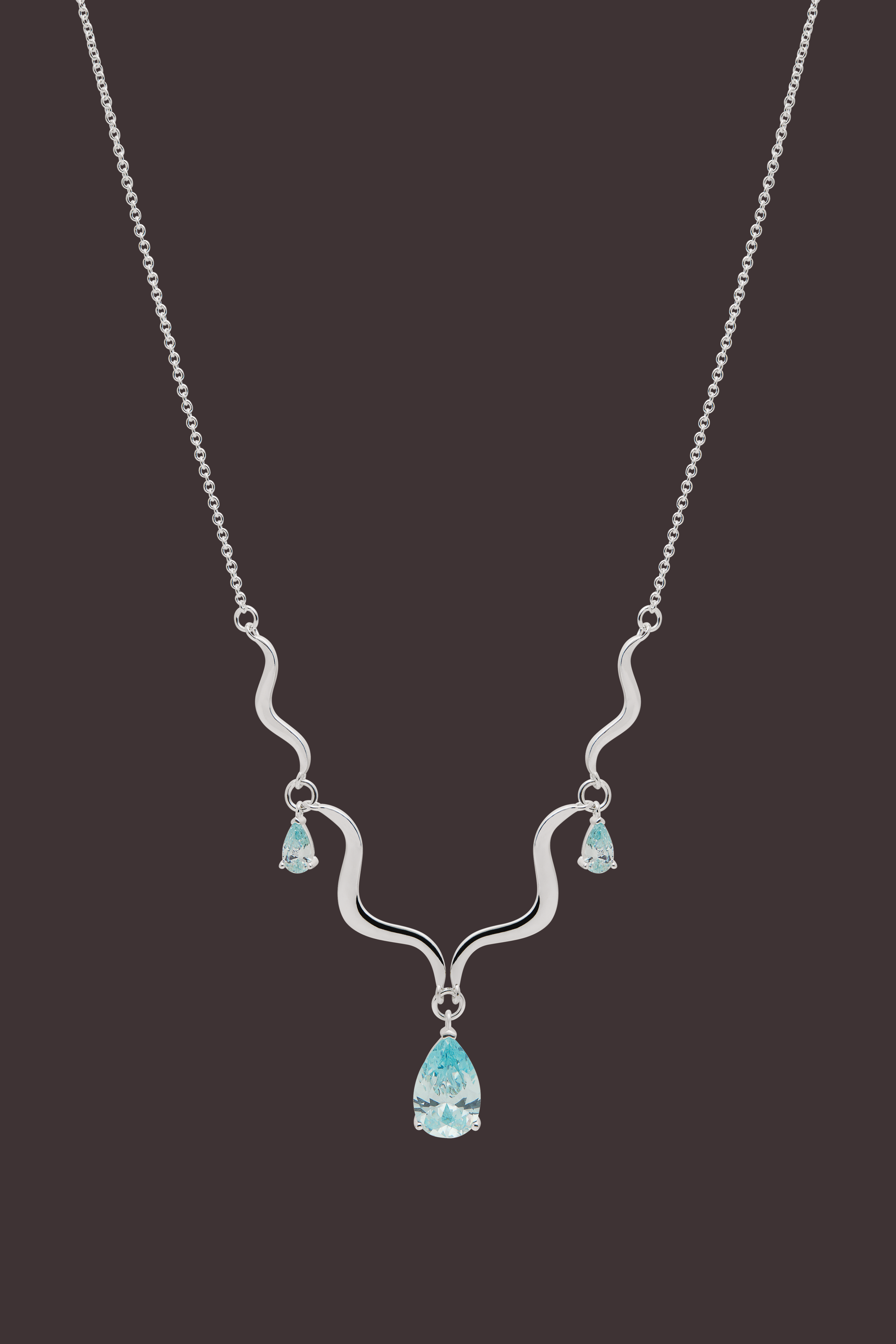 Tina Necklace - Silver
