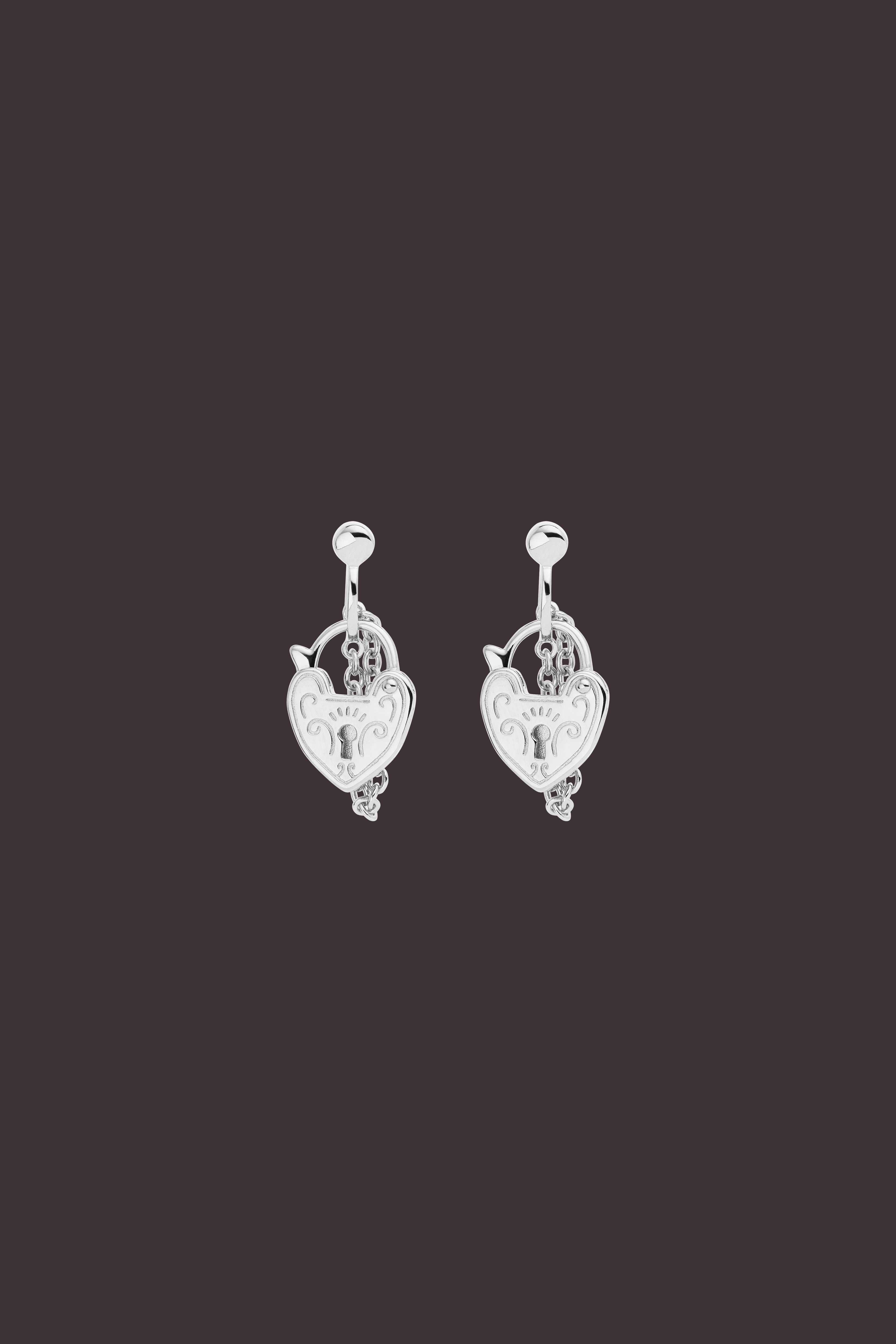 Gia Earrings - Silver