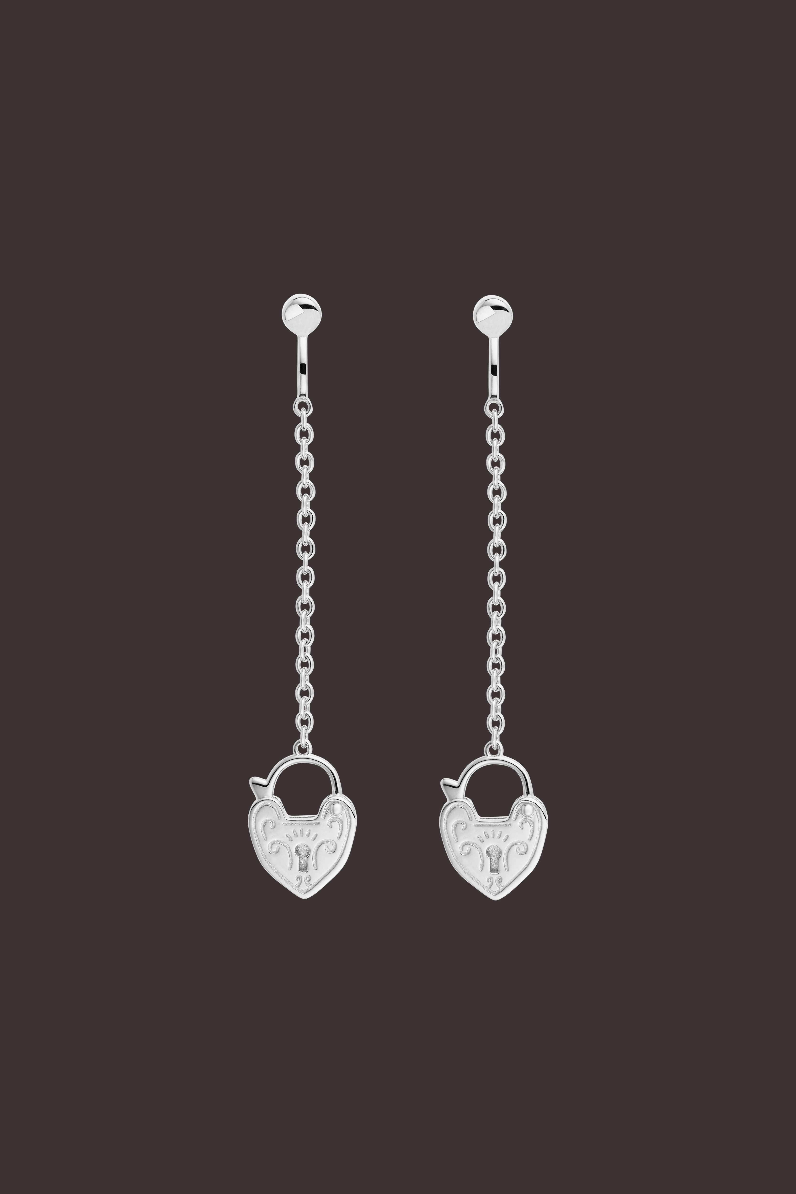 Gia Earrings - Silver